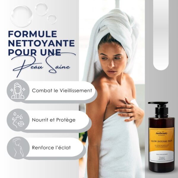 GlowExfoliant – GEL DOUCHE SUPER ÉCLAIRCISSANT - 500ml
