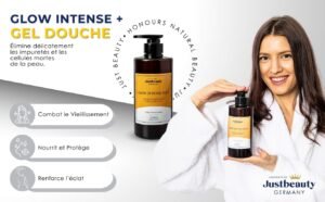 GlowExfoliant – GEL DOUCHE SUPER ÉCLAIRCISSANT - 500ml