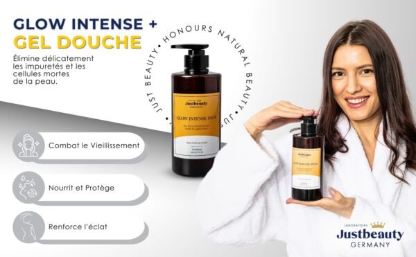 GlowExfoliant – GEL DOUCHE SUPER ÉCLAIRCISSANT - 500ml
