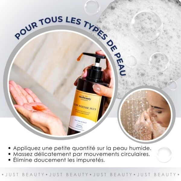 GlowExfoliant – GEL DOUCHE SUPER ÉCLAIRCISSANT - 500ml