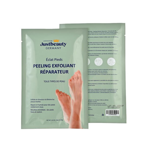 VELVET FEET – Masque Peeling Réparateur (2×20)g