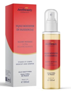 HUILE SACRÉE LUMIÈRE – À LA BUSSEROLE & À L'ACIDE KOJIQUE 100ml