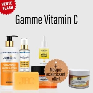 GAMME VITA-C SHINE 5 PCS + MASQUE VITAMINE C & CURCUMA OFFERT