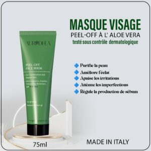 Masque Peel-Off Clarifiant et Éclaircissant à l'Aloe Vera et à la Réglisse - 75 ml