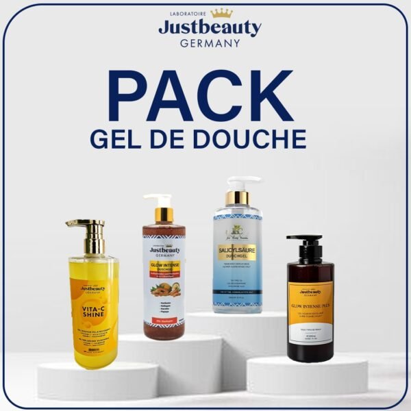 PACK 4 GELS DOUCHES